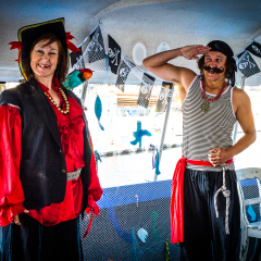 On board the Popeye